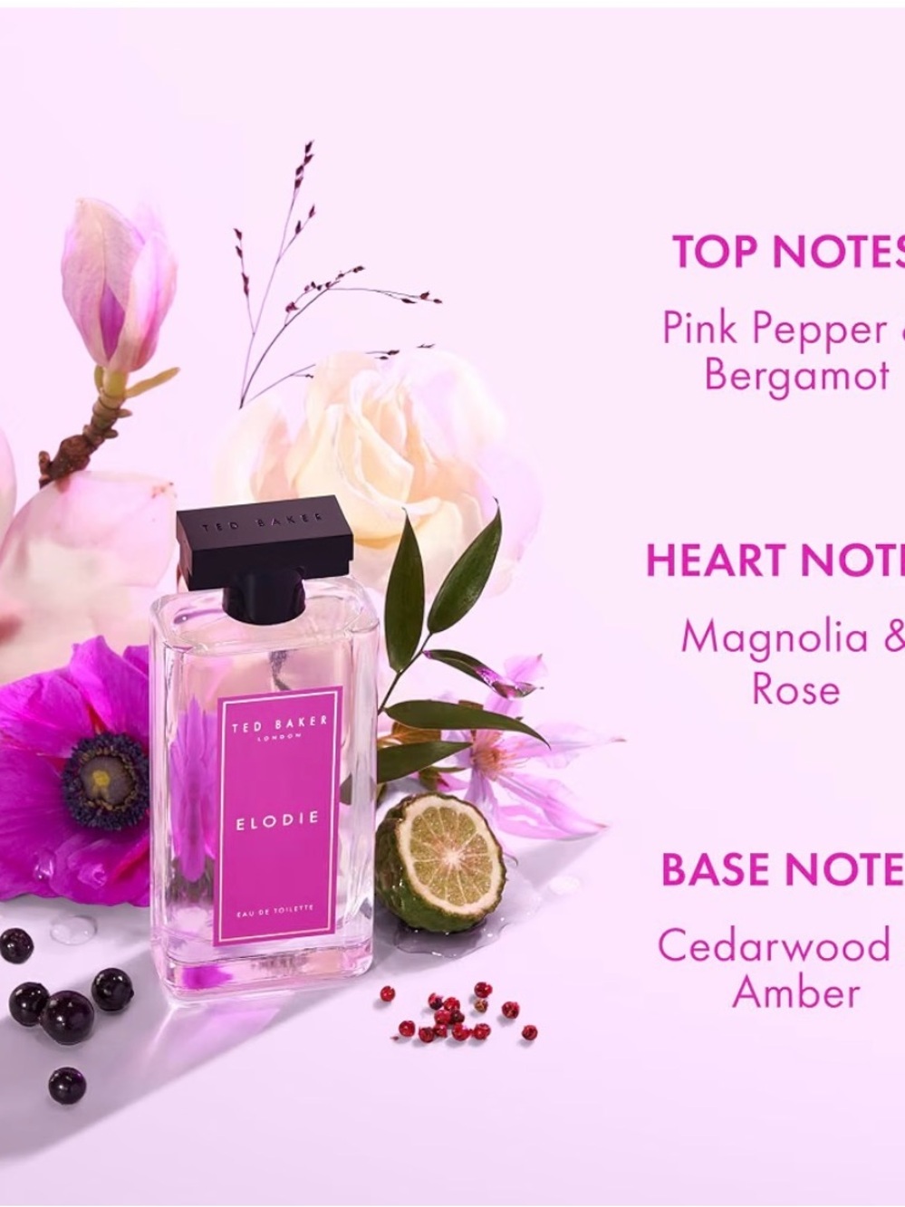 Ted Baker Miniature Fragrance Set - Bright Pink & Coral - Picture 4 of 6